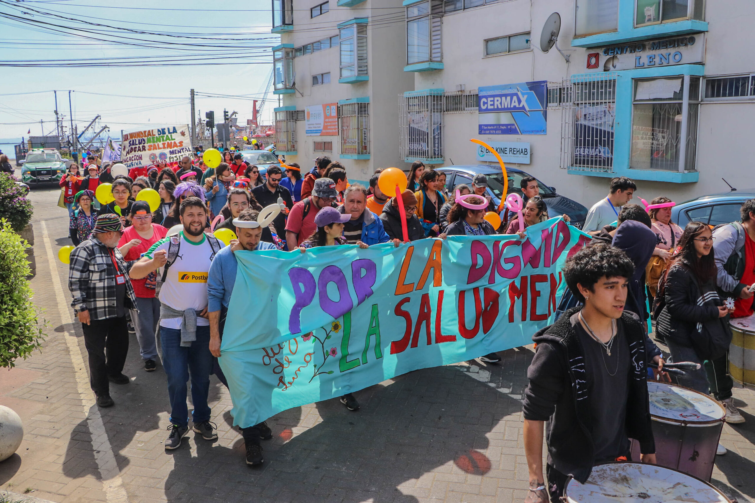 Más de 200 personas participaron en la 16° Marcha Carnaval del Servicio de Salud Talcahuano